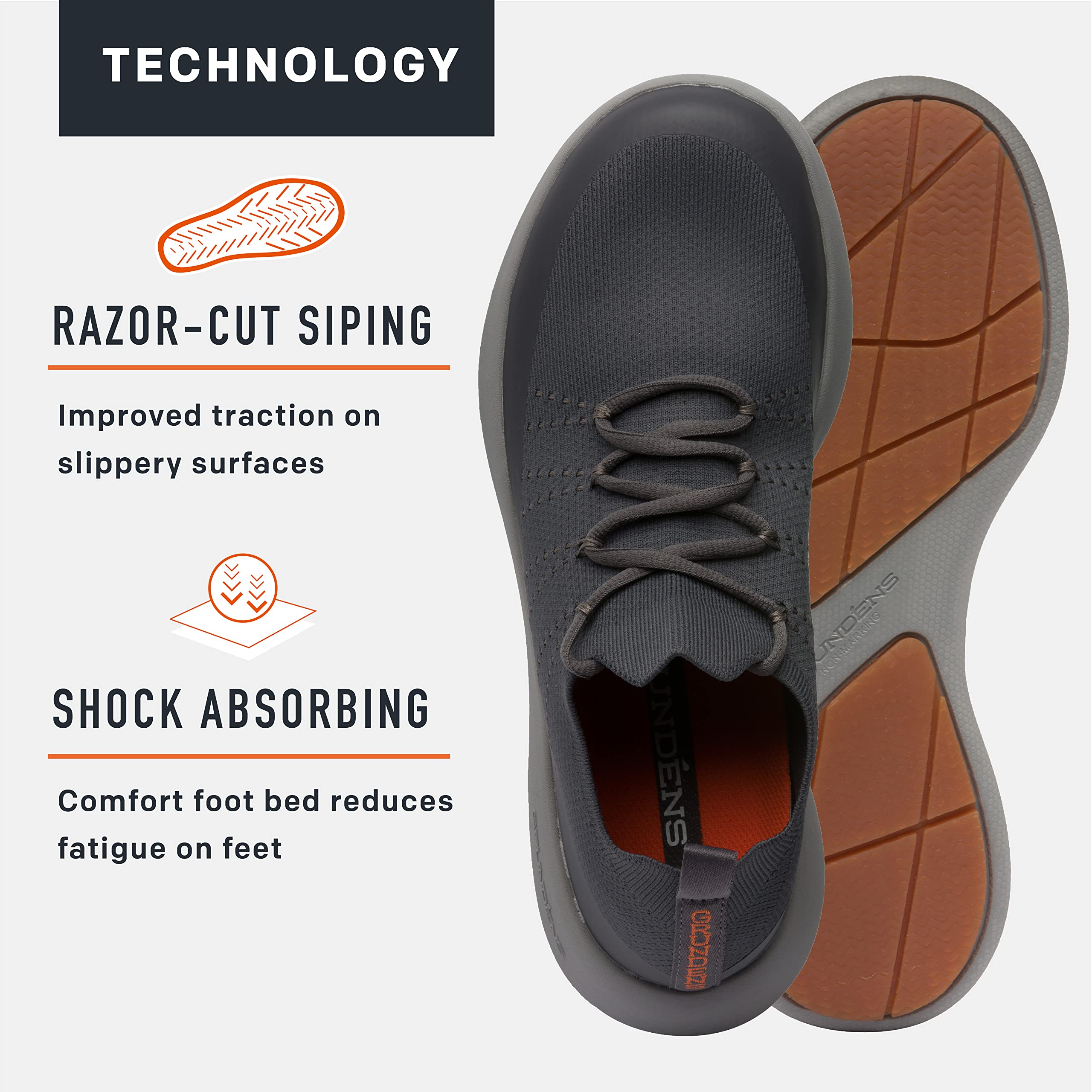 Grundéns Sea Knit Boat Shoes - Non-Slip Deck Shoes for Men & Women - Comfortable Boating & Fishing Footwear - Perfect for Sailing, Yachting, and Water Sports