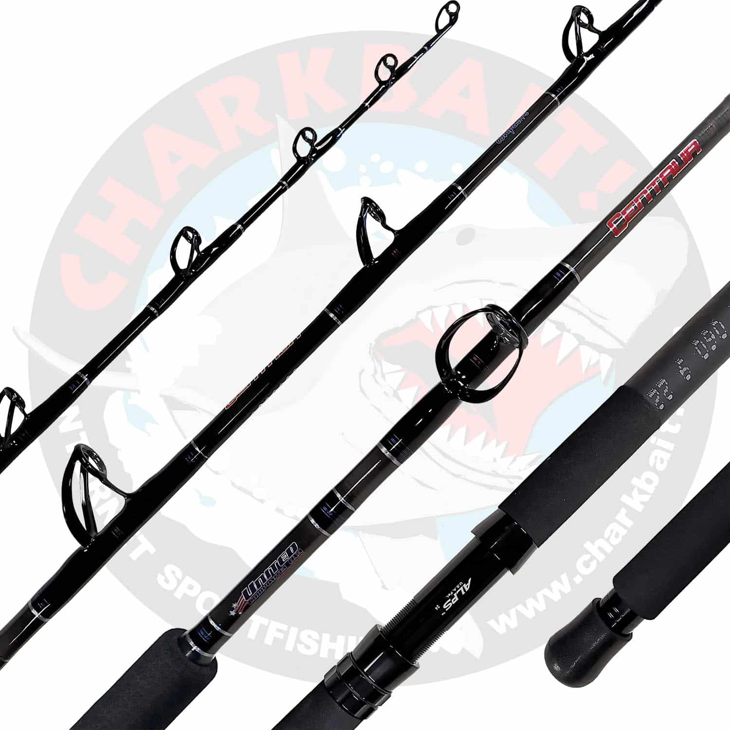 United Composites RCX Rail Rods - High Performance Fishing Rods for Saltwater & Freshwater Angling | Perfect for Surf, Pier & Offshore Fishing Adventures