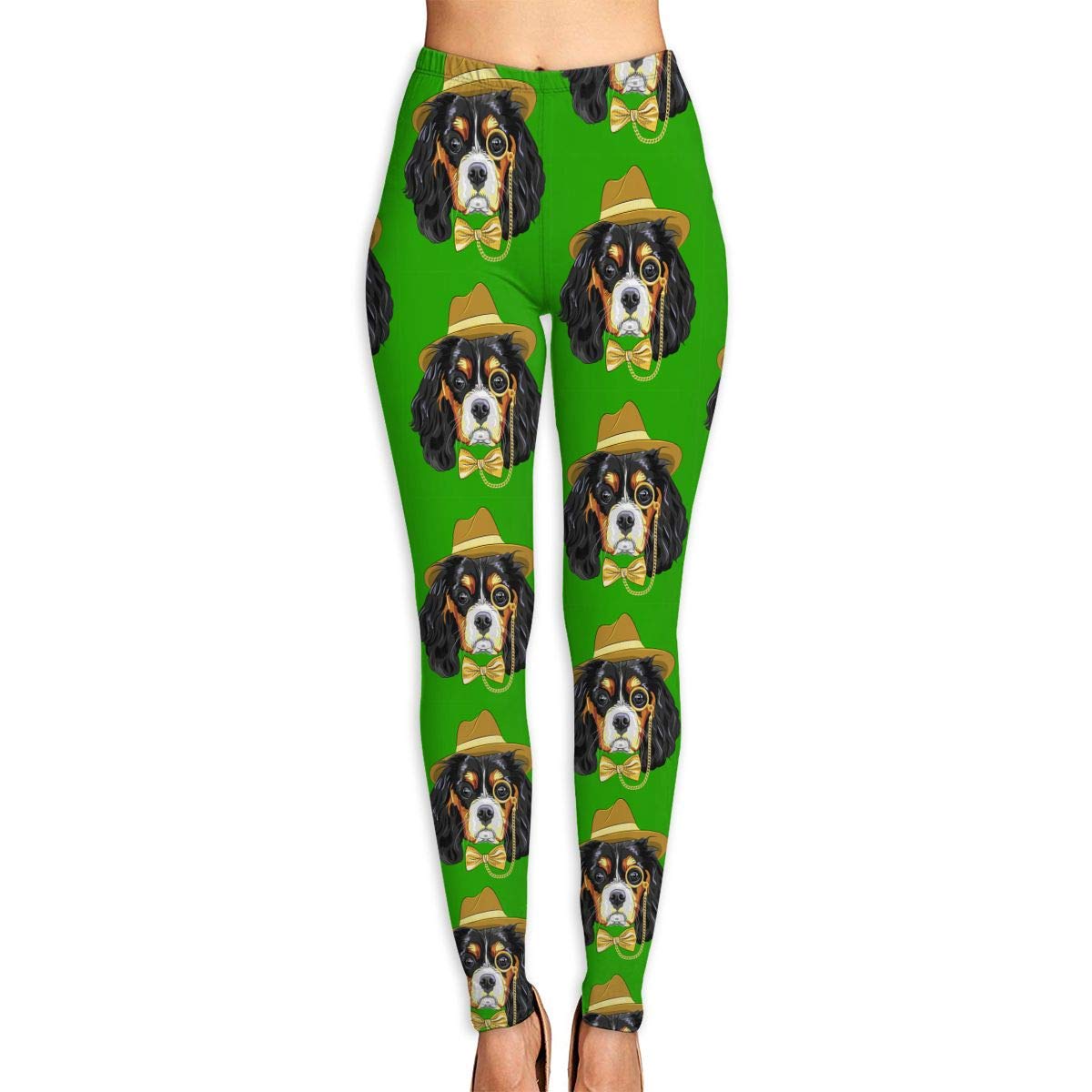 Flying XIE Women's Funny Print Yoga Leggings - High Waist Workout Capris for Yoga, Gym & Running - Comfortable Athletic Pants for Women's Fitness & Lounge Wear