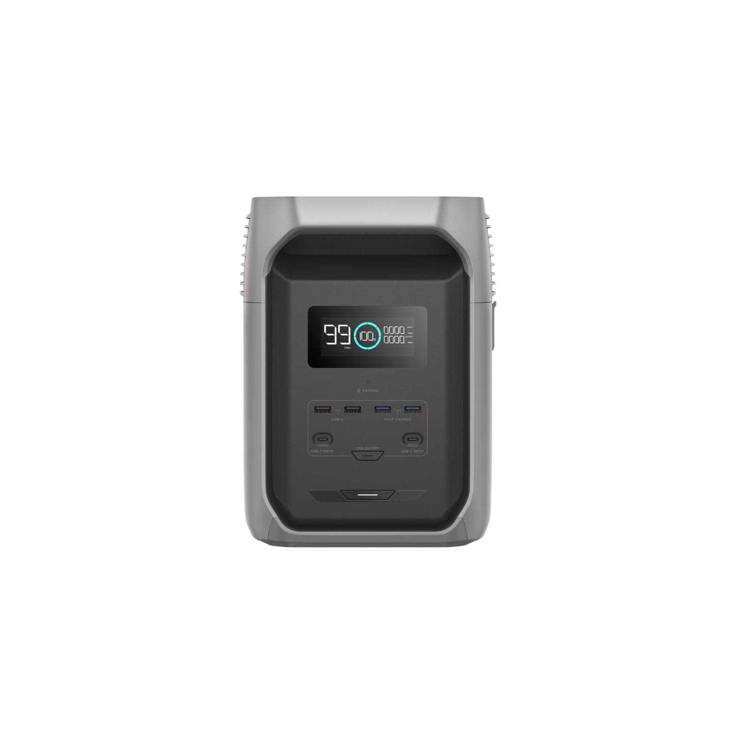 EcoFlow DELTA 3 1500W Portable Power Station - 1260Wh Solar Generator for Camping, RV, Emergency Backup & Off-Grid Power Supply