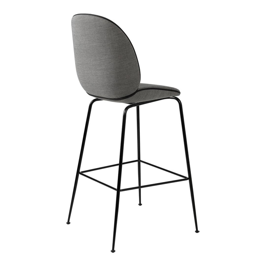 Stylish Beetle Bar Chair with Full Upholstery - Perfect for Kitchen Islands, Home Bars & Modern Dining Areas