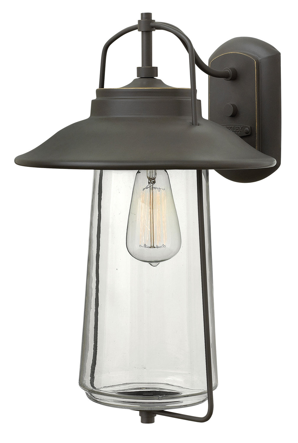 Belden Place LED Wall Mount Light Fixture in Oil Rubbed Bronze - Perfect for Hallway, Bedroom, and Outdoor Patio Lighting