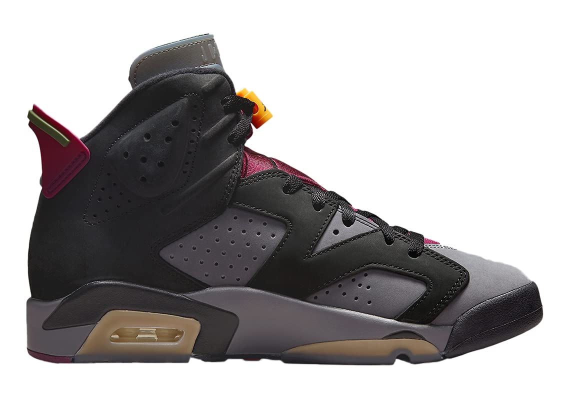 Jordan Men's Air Jordan 6 Retro Basketball Shoes CT8529-063 Bordeaux - Size 8 | Classic Sneakers for Streetwear, Basketball & Casual Outfits