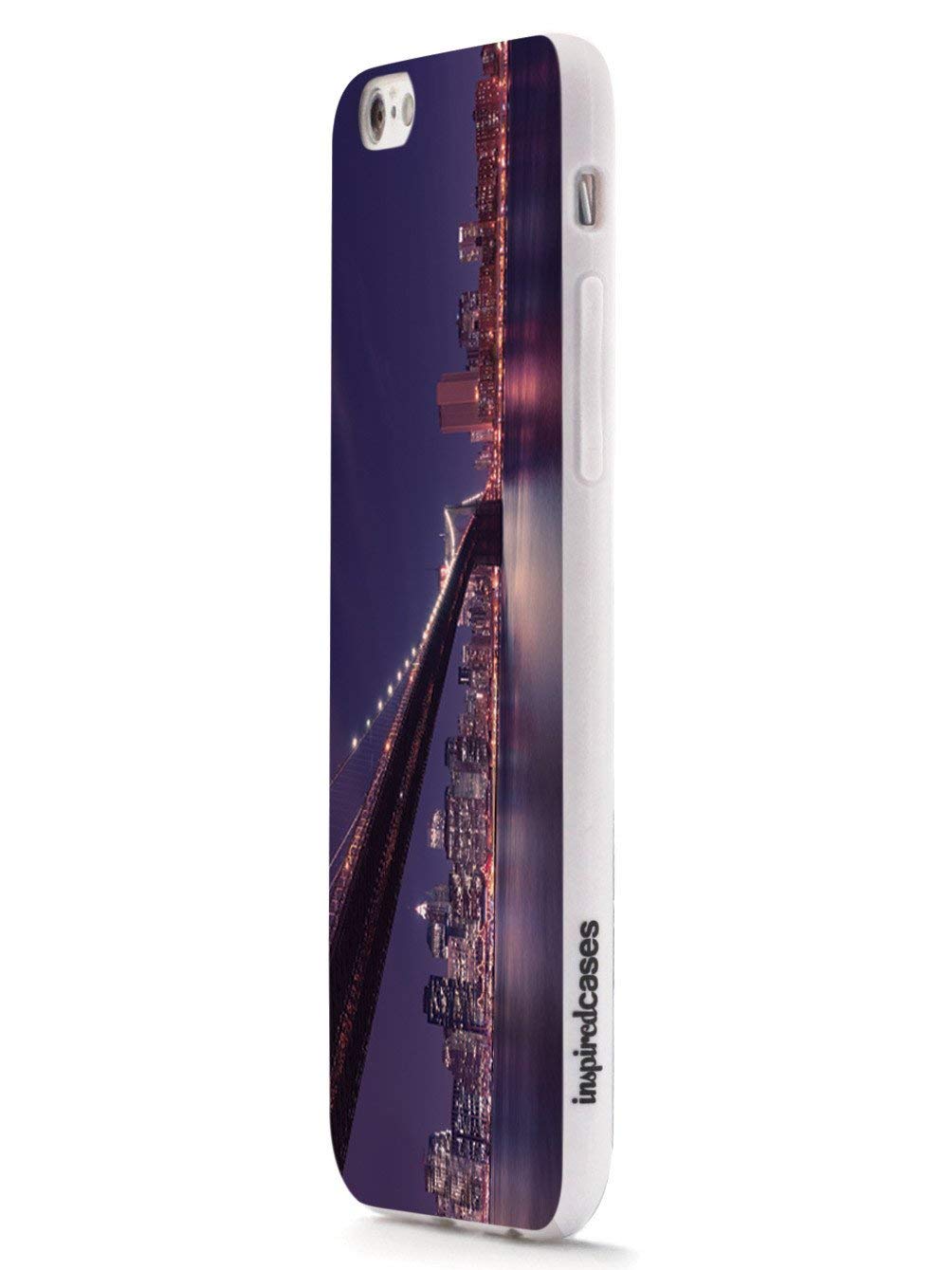 Inspired Cases - Protective Phone Case for Samsung Galaxy Note 10 - 3D Textured Brooklyn Bridge Night Design - Shockproof & Slim Fit - Perfect for Travel, Work & Everyday Use