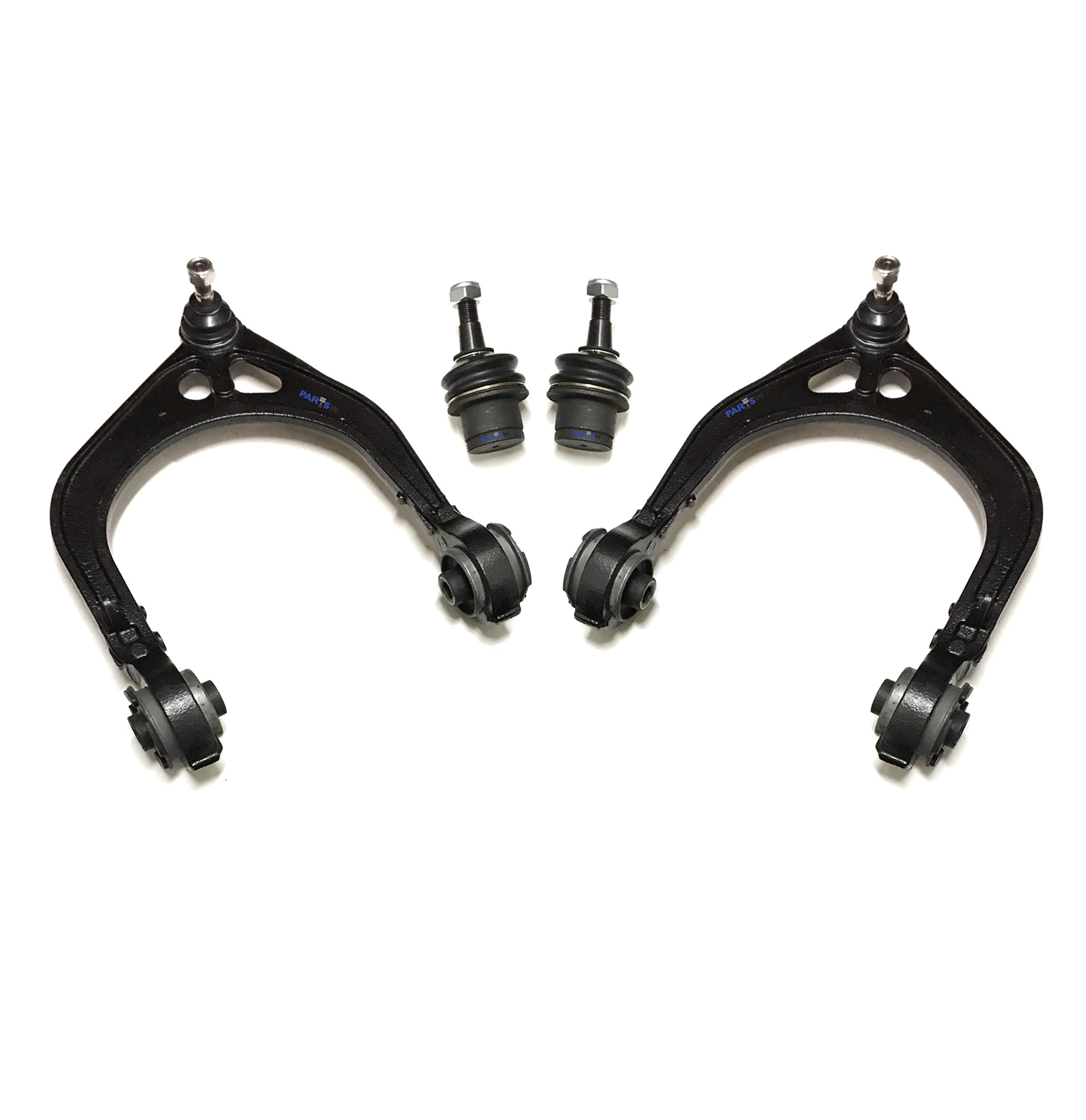 12-Piece Suspension Kit for Chrysler 300, Dodge Challenger & Charger - Upper Control Arms, Ball Joints, Sway Bars, Rack & Pinion Bellows, Inner/Outer Tie Rod Ends - Adjustable & Durable for Smooth Ride & Enhanced Handling