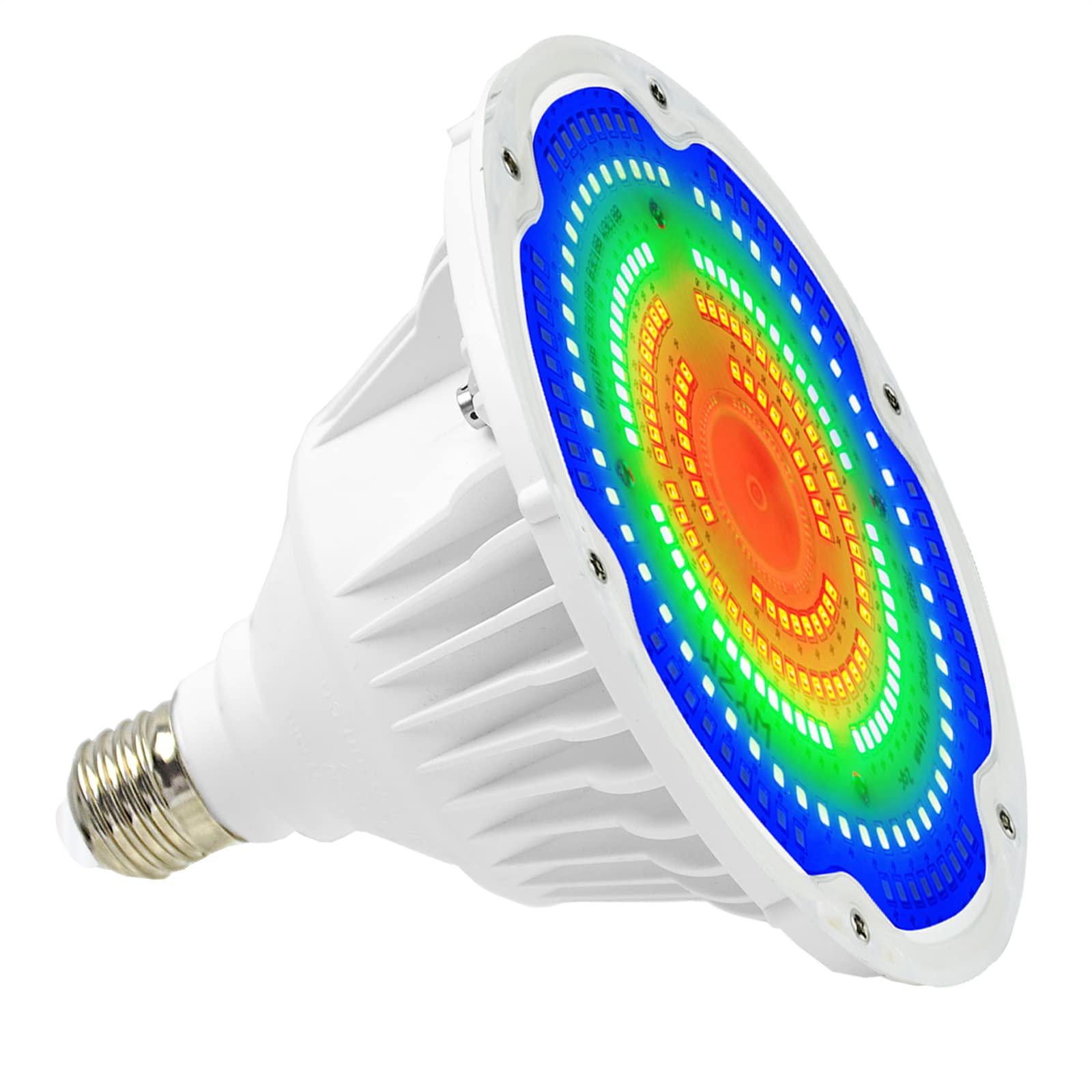 WYZM 40W LED Pool Light Bulb with Remote Control - IP68 Waterproof, 120V, Compatible with Pentair & Hayward Inground Swimming Pool Lights - Perfect for Backyard, Garden, and Landscape Lighting
