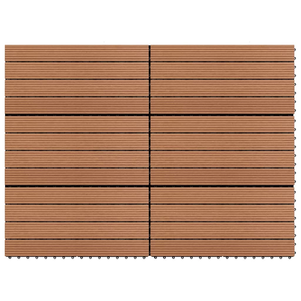 Premium WPC Deck Tiles 23.6