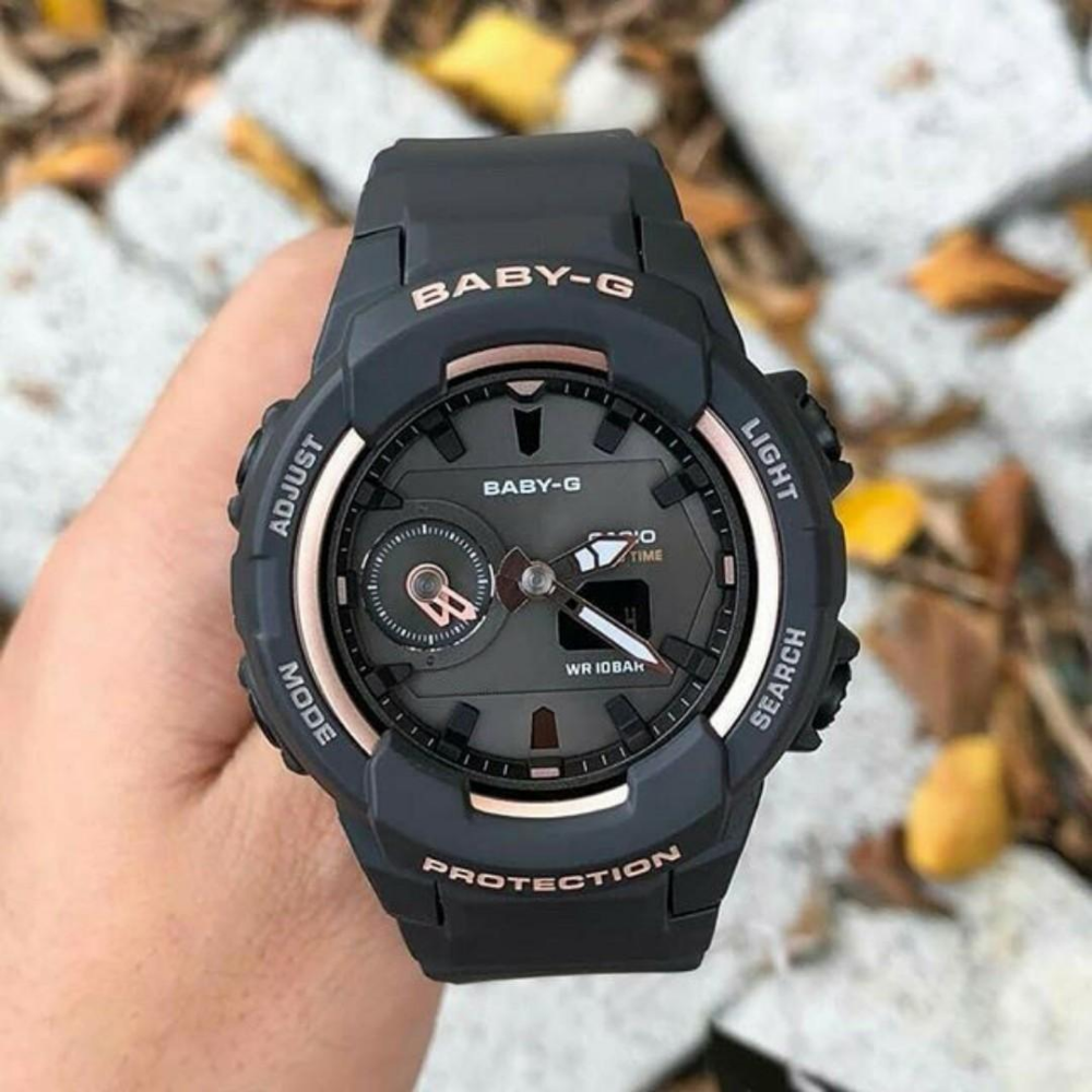 CASIO BABY-G BGA-230SA-1ADR Women's Digital Sports Watch with Shock Resistance & LED Light - Perfect for Running, Swimming, and Outdoor Activities