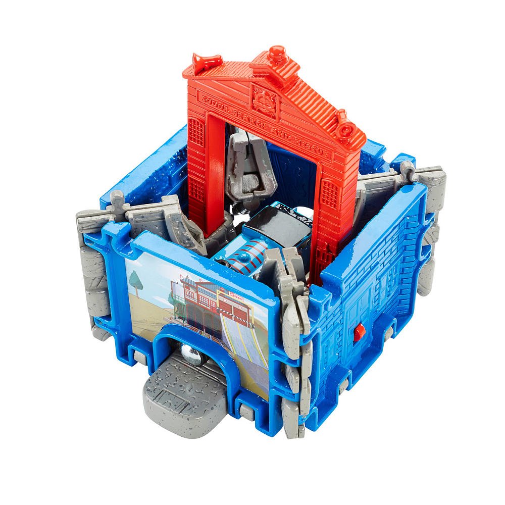 Fisher-Price Thomas & Friends Take-n-Play Thomas at The Rescue Center Toy Train Set - Interactive Play for Kids Ages 3+ | Perfect for Pretend Play, Birthday Gifts & Preschool Learning