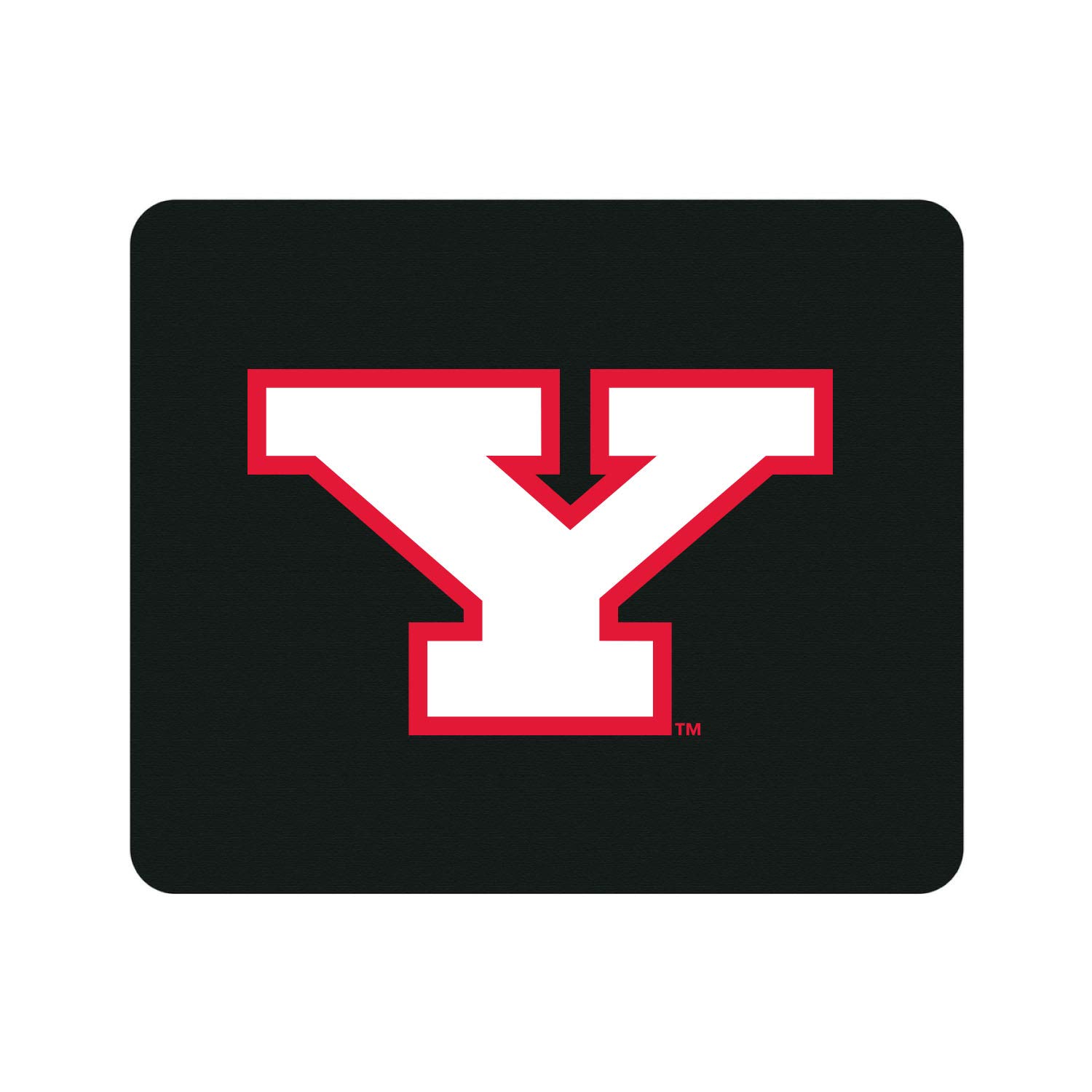 OTM Essentials Youngstown State University Fabric Mouse Pad - Non-Slip Desk Accessory for Gaming & Office Work - Classic Design for Computers & Laptops - Perfect for Home, Office & Dorm Room Setups