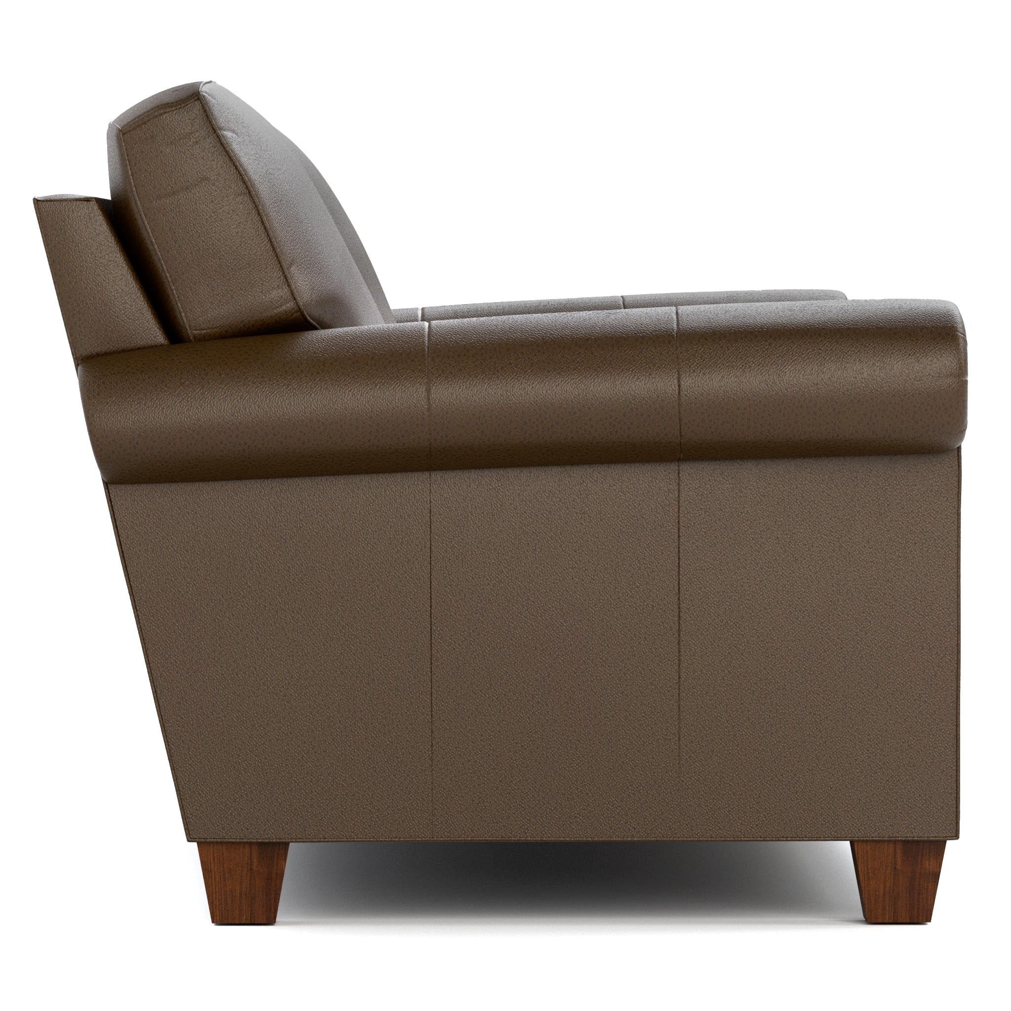 Arlington Mid Size Sofa - Modern 3-Seater Couch for Living Room, Apartment & Small Spaces | Comfortable Fabric Upholstery with Sturdy Wooden Legs