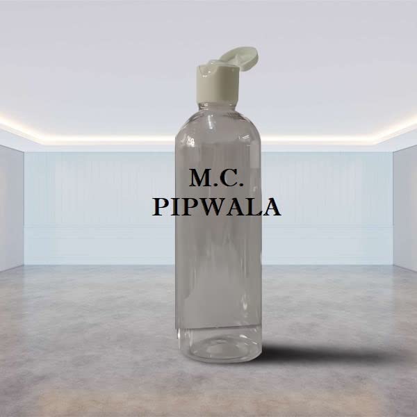 M.C. PIPWALA 200ml Empty Square Clear Plastic Bottles - 6 Pack Leak Proof Travel Cosmetic Containers for Lotion, Shampoo, Essential Oils & DIY Skincare
