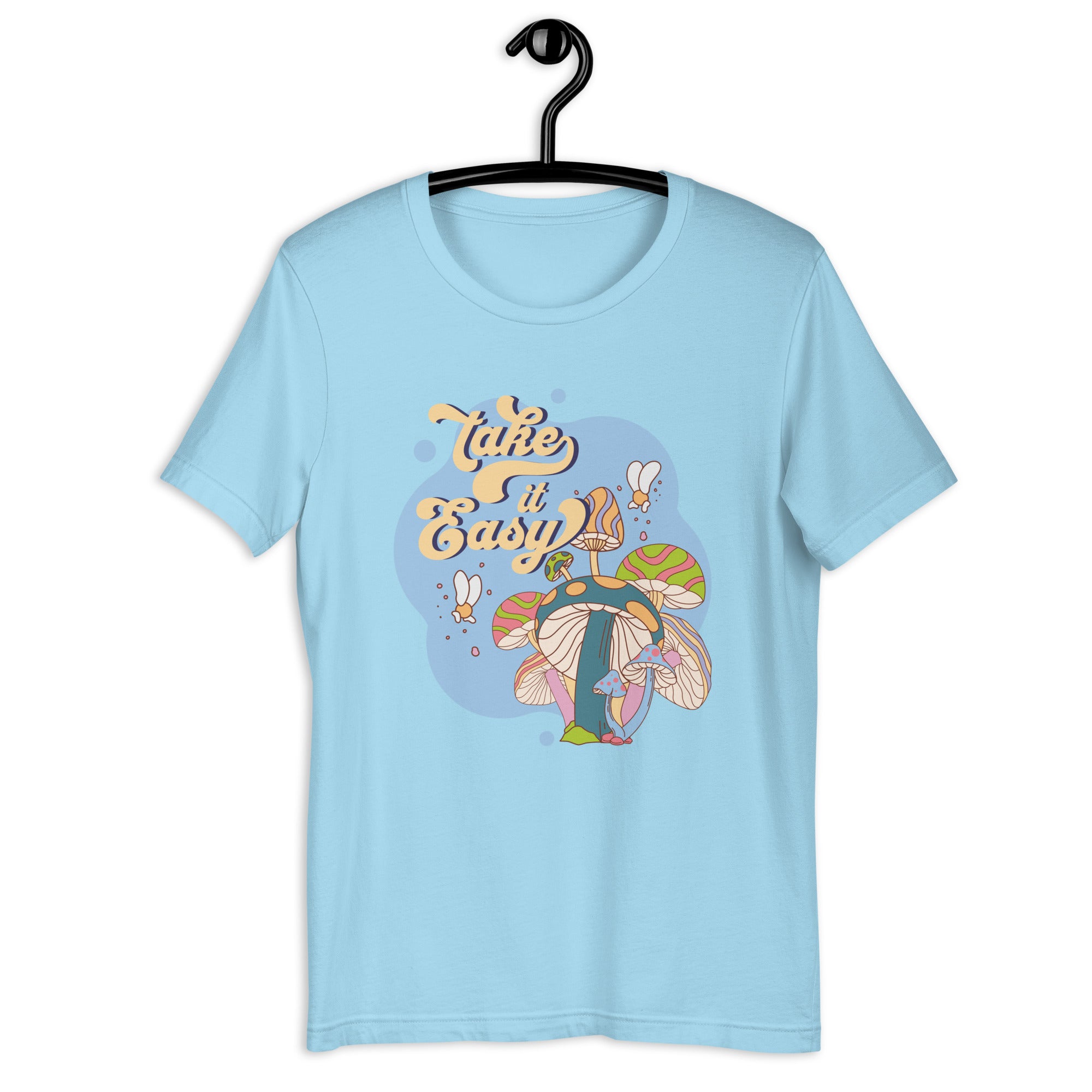 Take It Easy Unisex T-Shirt - Soft Cotton Comfort Fit Tee for Men & Women - Perfect for Casual Wear, Outings, and Everyday Comfort