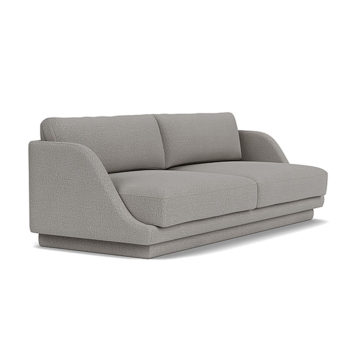 Emma Boucle 3 Seater Sofa - Modern Upholstered Living Room Couch with Soft Fabric for Home, Office, and Lounge Comfort - Perfect for Small Spaces and Cozy Gatherings