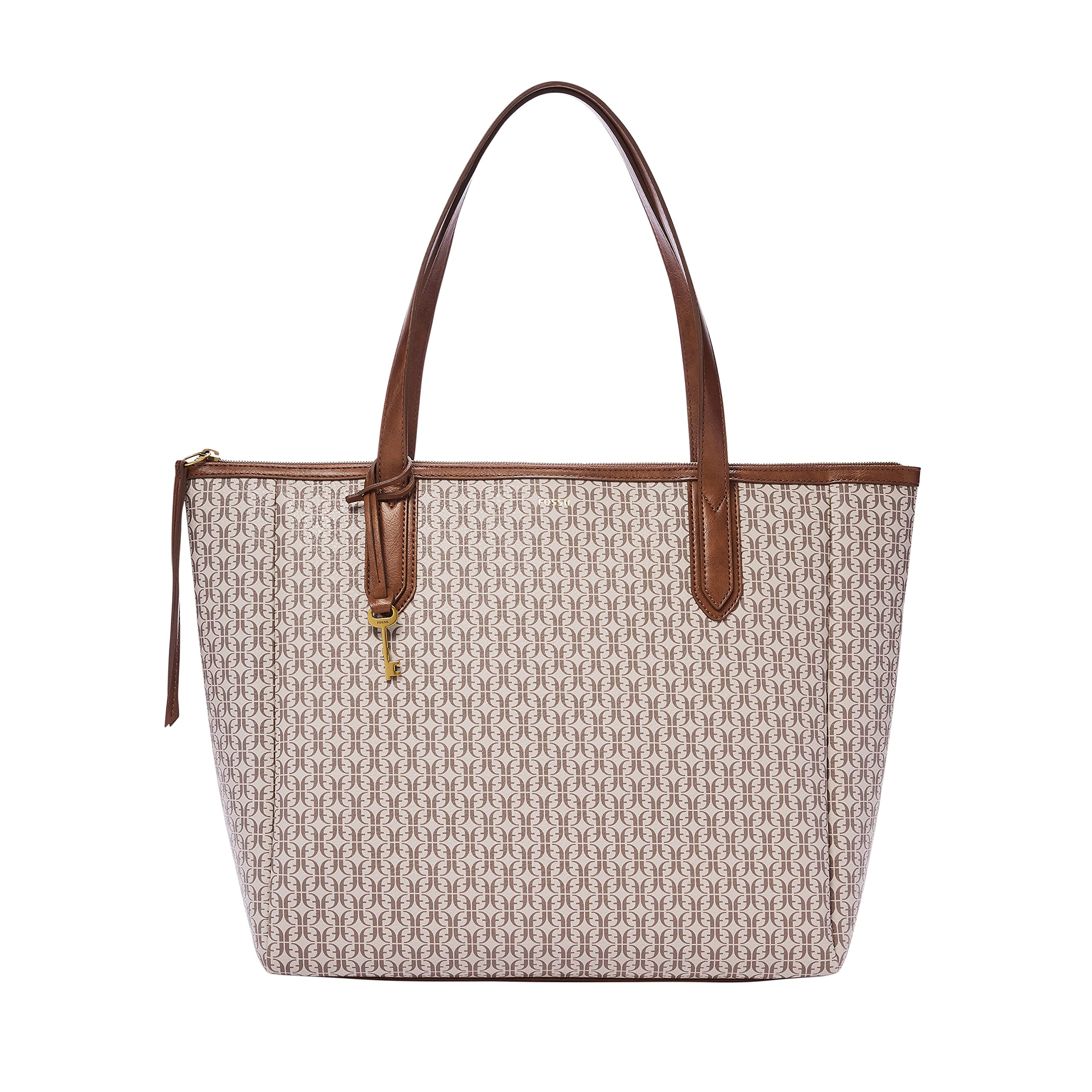 Fossil Women's Sydney Genuine Leather Tote Purse Handbag - Stylish & Spacious for Work, Travel & Everyday Use