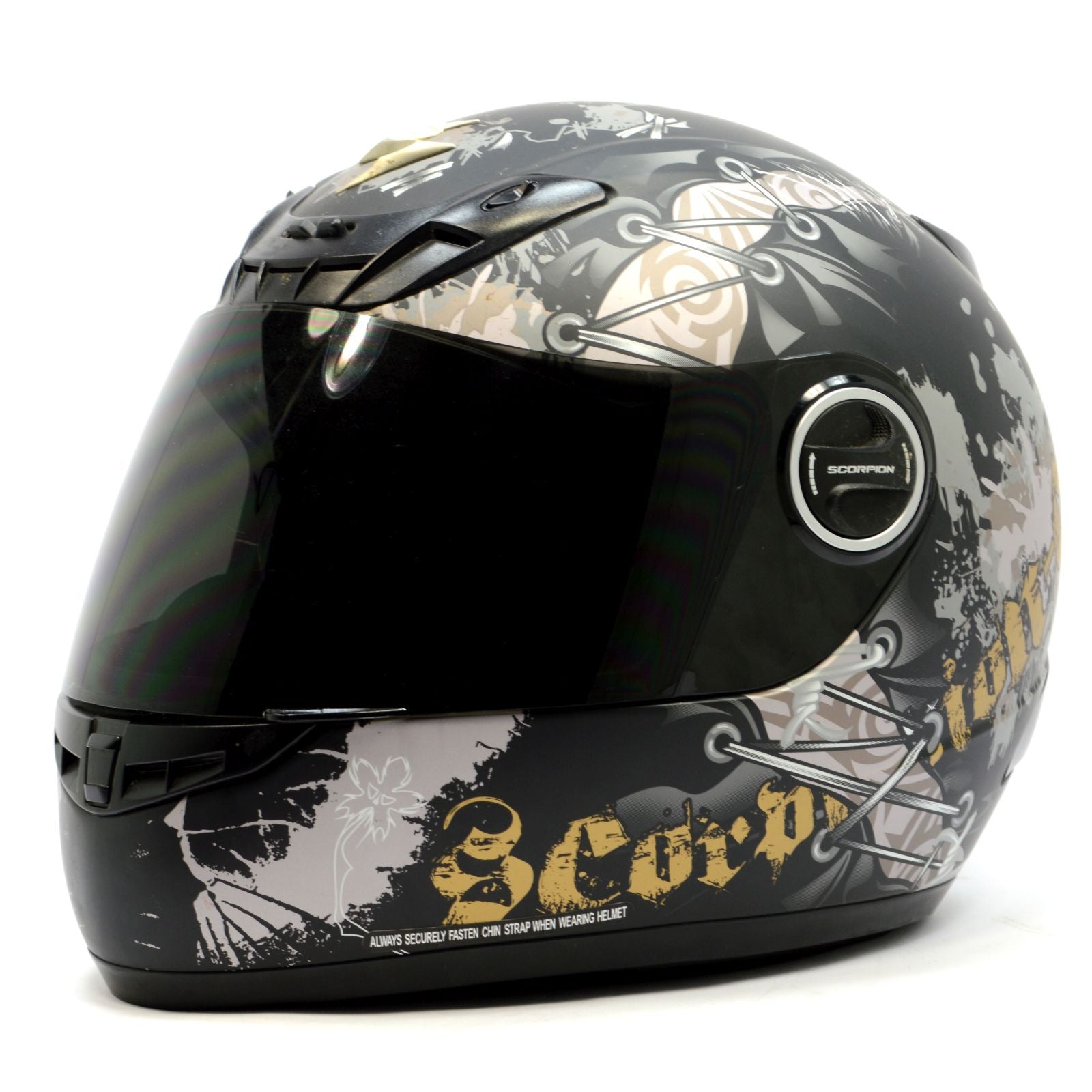 Scorpion EXO-400 Full Face Motorcycle Helmet - Small Size with Free Storage Bag | Lightly Used | Perfect for Street Riding & Racing