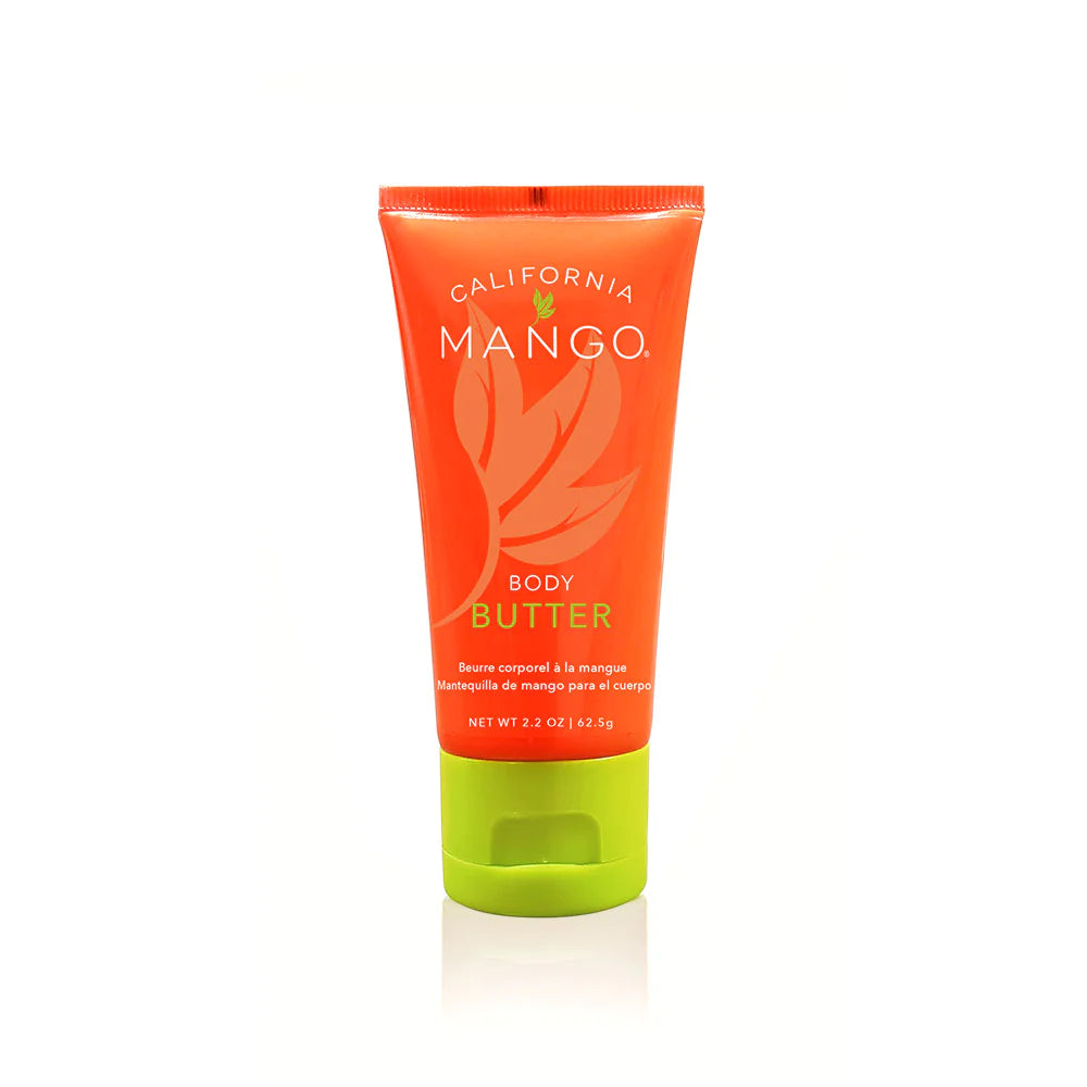 Organic Mango Body Butter 62.5g - Deep Moisturizing & Nourishing Cream for Dry Skin - Perfect for Daily Hydration & Spa Night Self-Care Routine