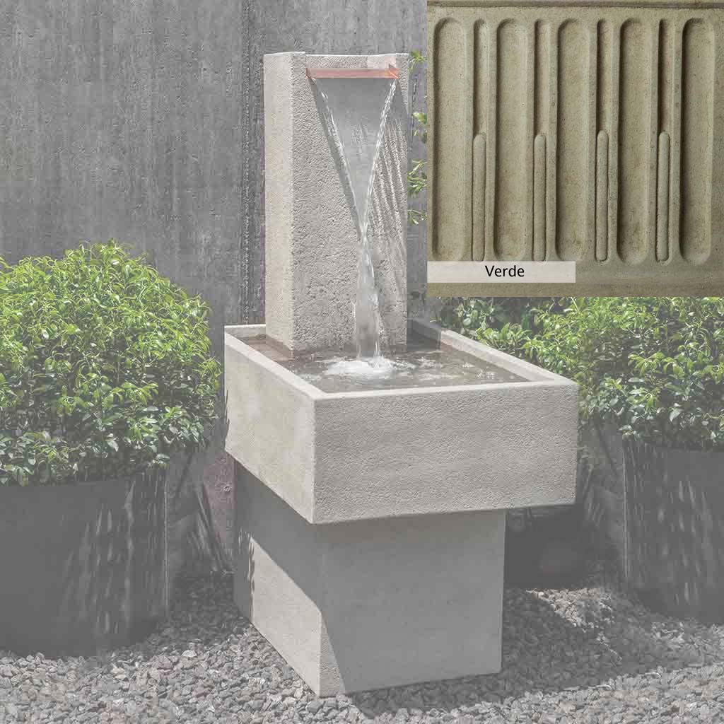 Campania International Falling Water Fountain III - Outdoor Garden Waterfall Feature for Patio, Yard, and Landscape Decor