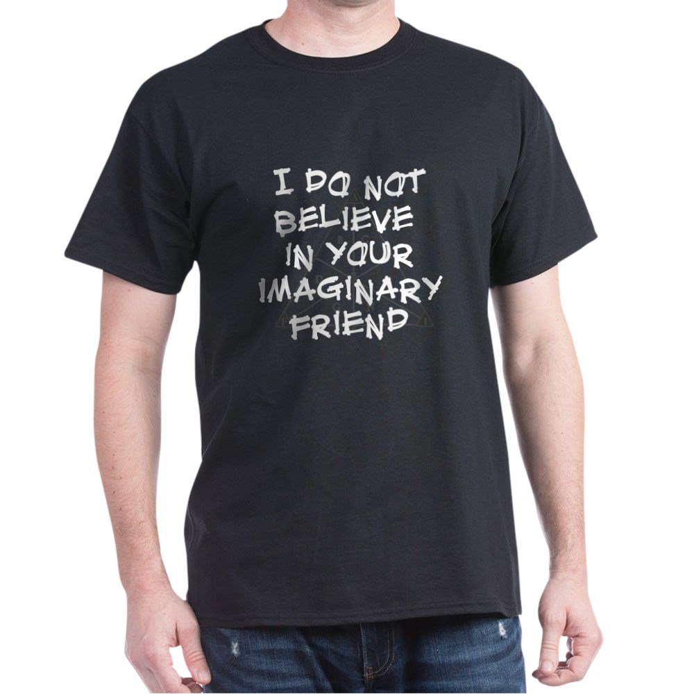 Atheism Graphic T-Shirt for Men & Women - Funny Slogan Tee for Atheists & Freethinkers - Perfect for Casual Wear, Protests & Secular Events