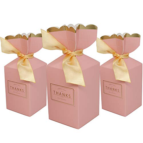 Pink With Gold Ribbon