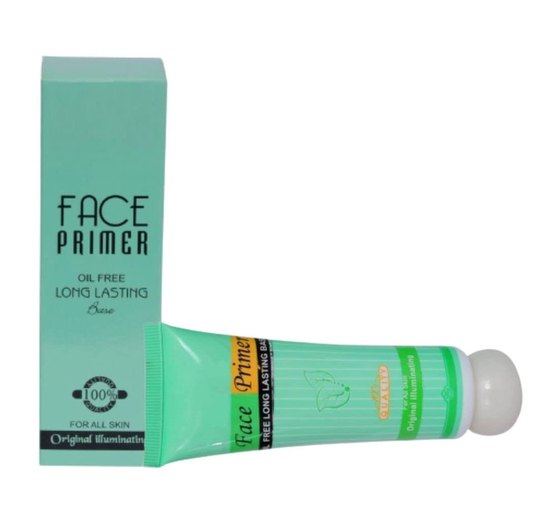 Oil-Free Long Lasting Face Primer for All Skin Types - 40g | Smooth Makeup Base for Flawless Look, Daily Wear & Special Occasions