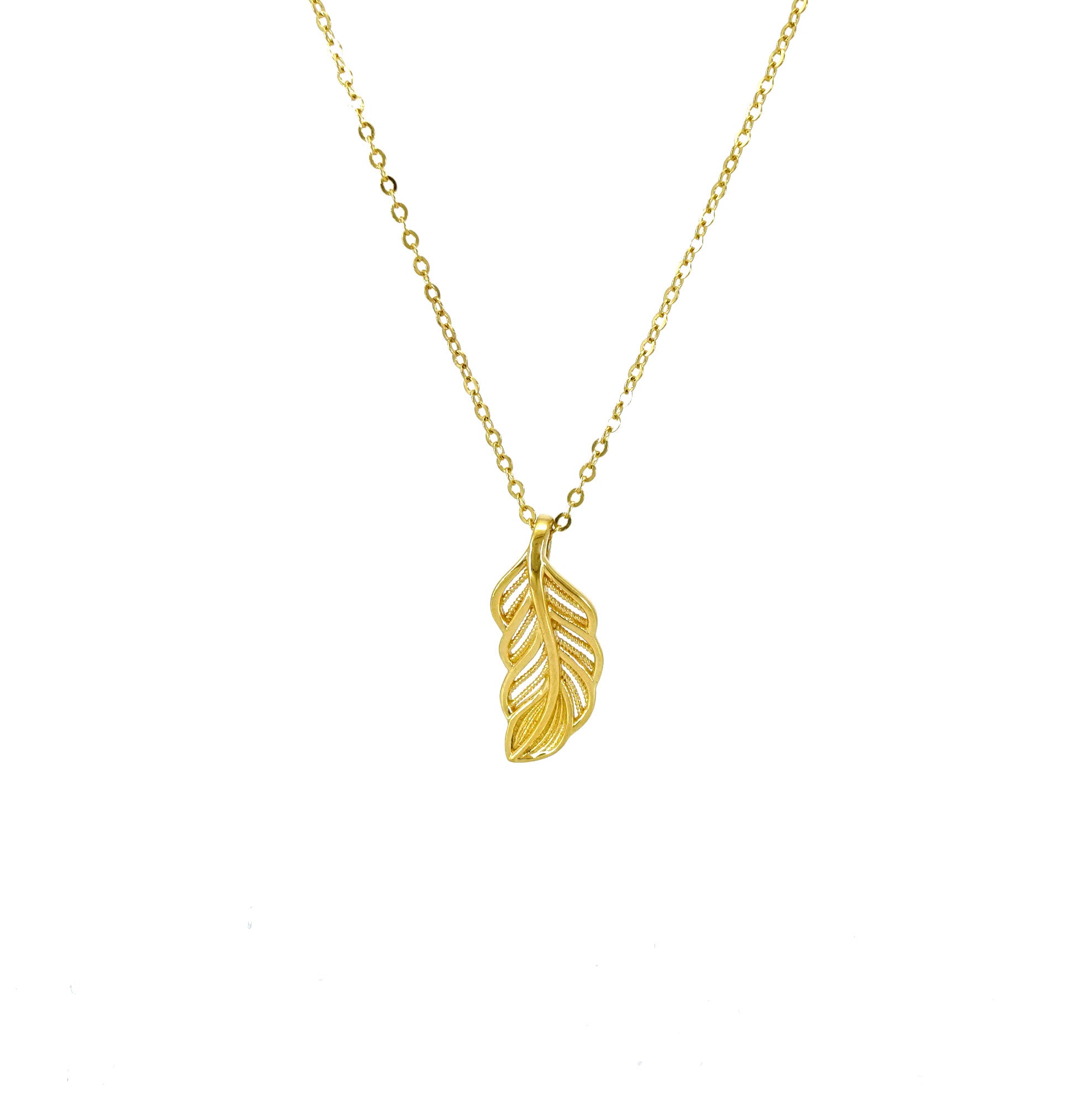 24K Gold Necklace for Women - Elegant & Hypoallergenic Real Gold Jewelry - Perfect for Weddings, Anniversaries & Special Occasions
