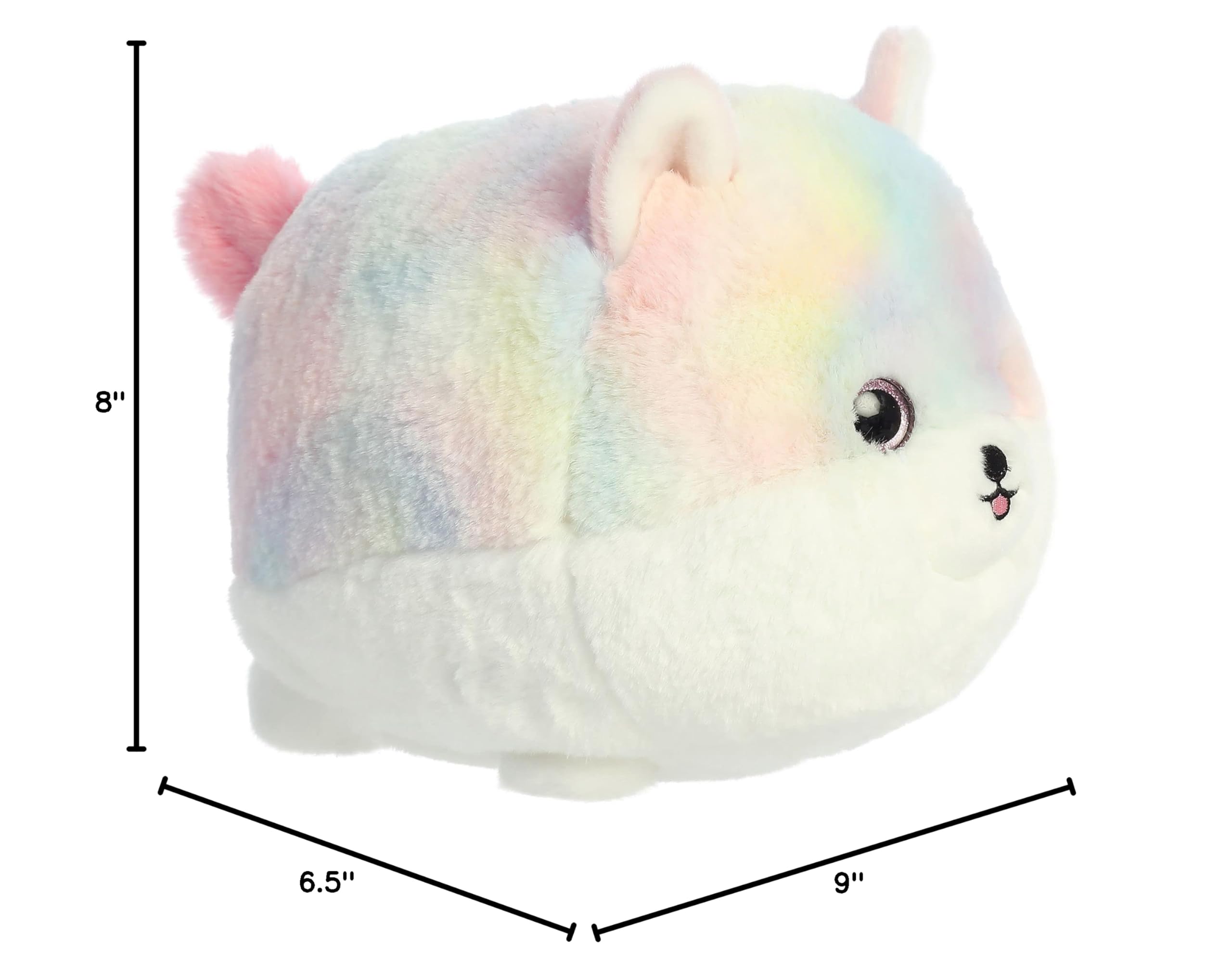 Aurora® Playful Teddy Pets™ Pom Stuffed Animal - 9