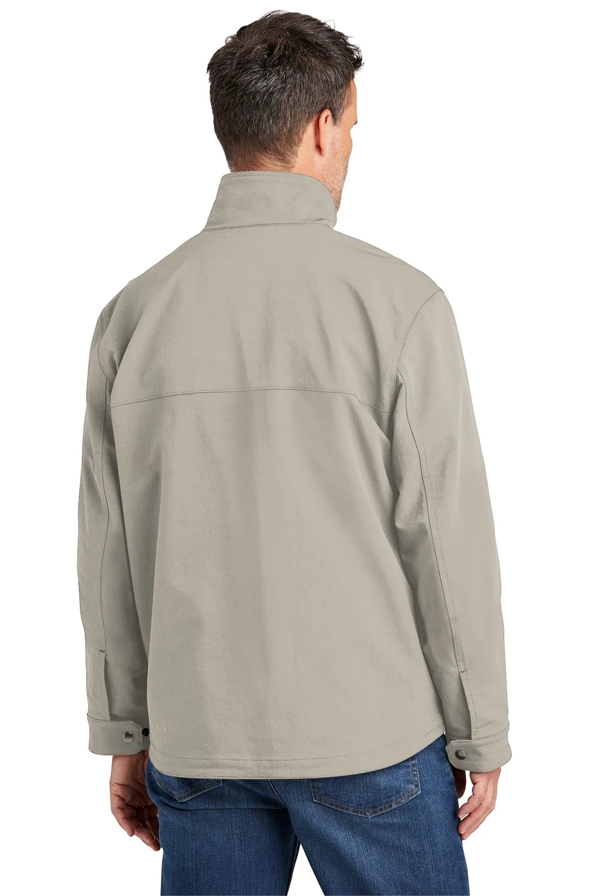 Carhartt Super Dux Soft Shell Jacket for Men - Waterproof Windproof Work Jacket, Lightweight Insulated Outdoor Coat for Hiking, Hunting & Construction Work (Greige)