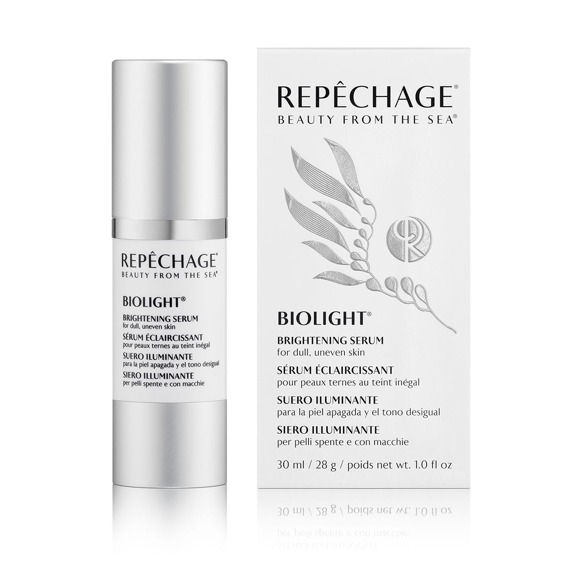 Biolight® Brightening Serum for Face - Vitamin C & Hyaluronic Acid Dark Spot Corrector - Anti-Aging & Glowing Skin Care - Day & Night Use for Even Tone