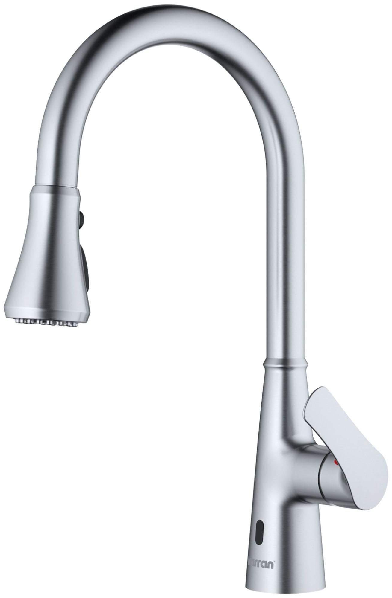 Karran Kadoma Touchless One-Handle Dual Function Sprayer Kitchen Faucet - Stainless Steel Pull Down Sink Faucet with Motion Sensor for Modern Kitchens (Ideal for Cooking, Washing Dishes & Hands-Free Cleaning)