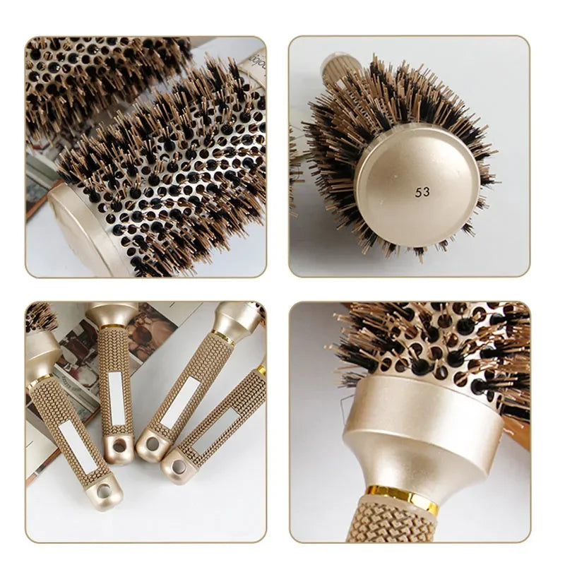 Professional Hairdressing Brush for Salon & Home Use - Styling Comb for Hair Cutting, Blow Drying & Detangling - Perfect for Hairstylists & DIY Hair Care