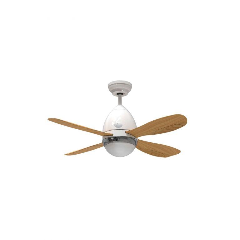 D'Fan 507WG 42 Inch Indoor/Outdoor Ceiling Fan with Remote Control - Perfect for Bedroom, Living Room, Patio and Covered Porch