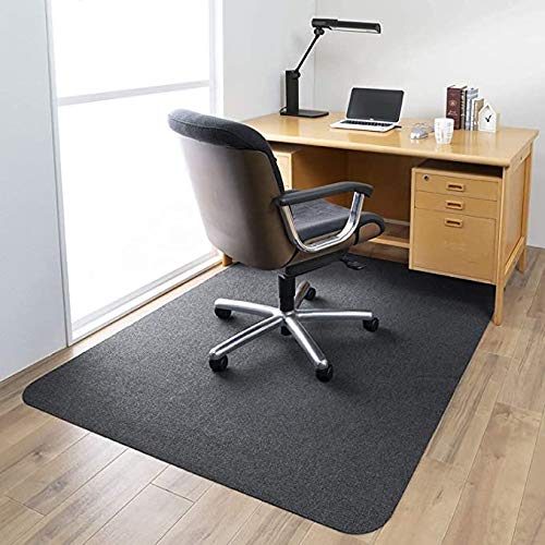 Premium Office Chair Mat for Rolling Chairs - Non-Slip Hardwood Floor Protector 55