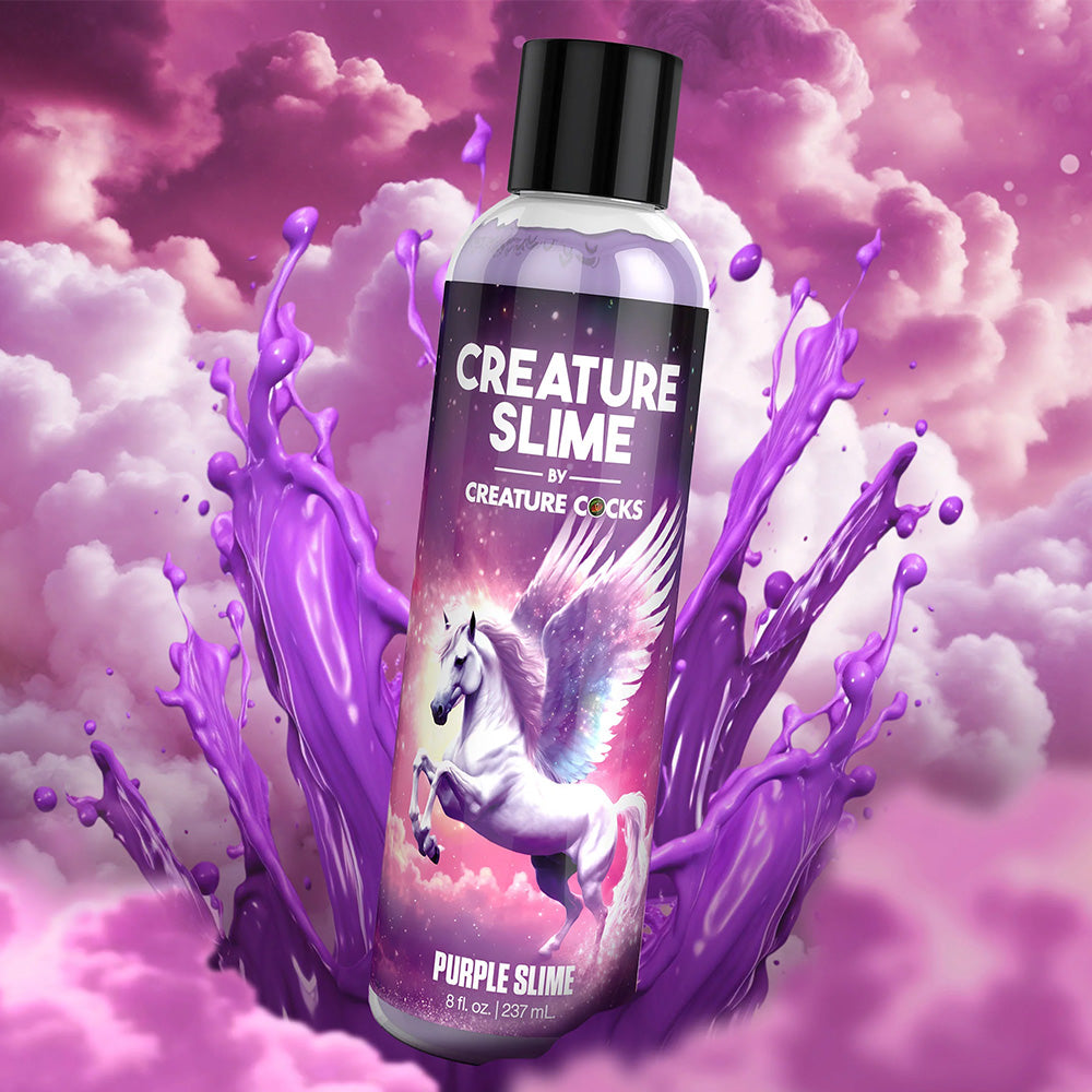 Creature Slime Colored Water-Based Personal Lubricant - Long-Lasting & Hypoallergenic for Enhanced Intimacy & Sensual Massage
