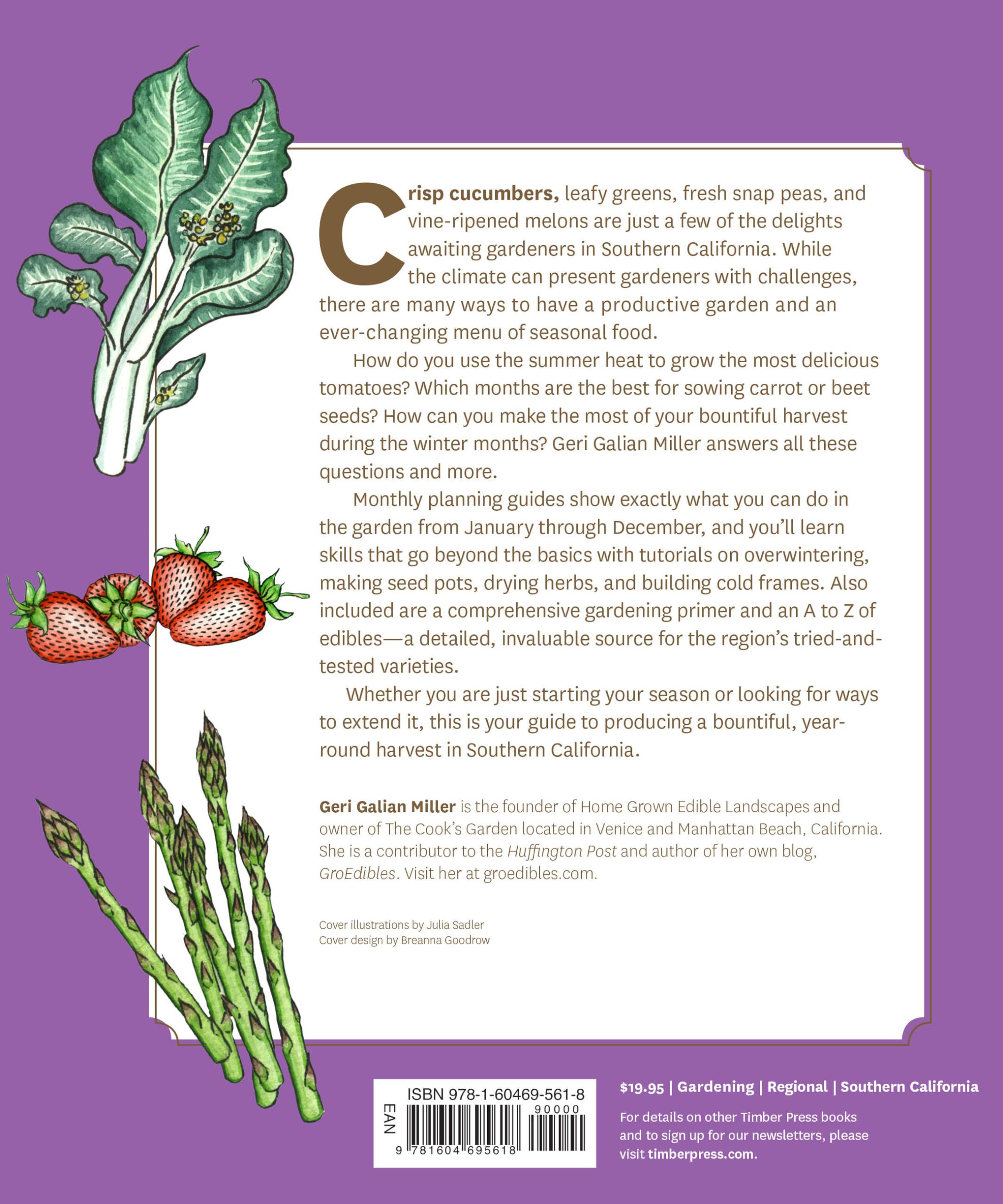 **The Timber Press Guide to Vegetable Gardening in Southern California - Best Tips for Growing Fresh Vegetables in Warm Climates | Perfect for Home Gardeners & Urban Farming**