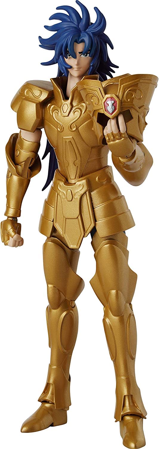 Anime Heroes - Saint Seiya: Knights of The Zodiac - Gemini Saga Action Figure Collectible Toy for Fans | Perfect for Display, Cosplay, and Anime Collections