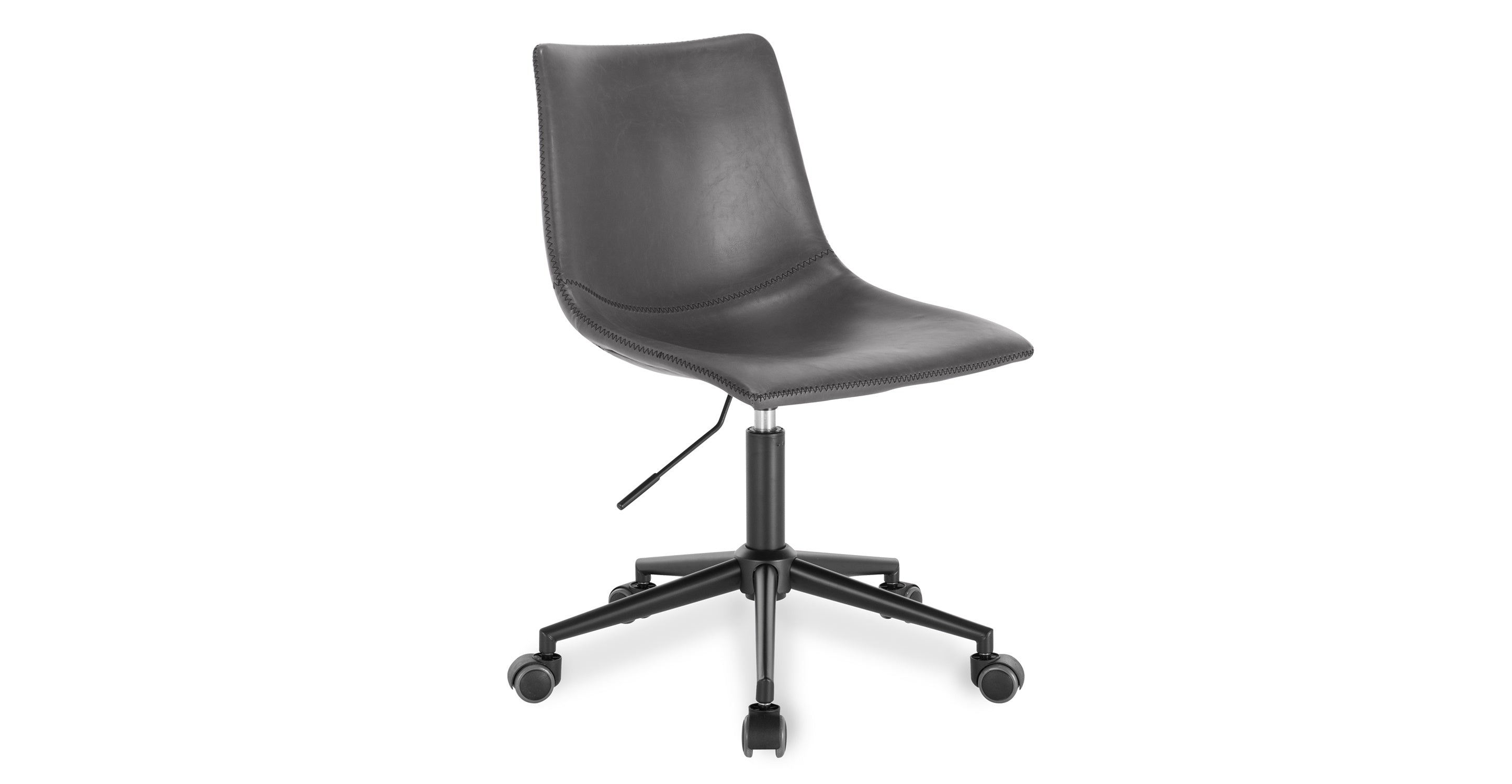 Paxton Ergonomic Office Task Chair - Adjustable Height & Lumbar Support for Home & Business Workspaces - Comfortable Desk Chair for Long Hours Sitting, Computer Work & Study
