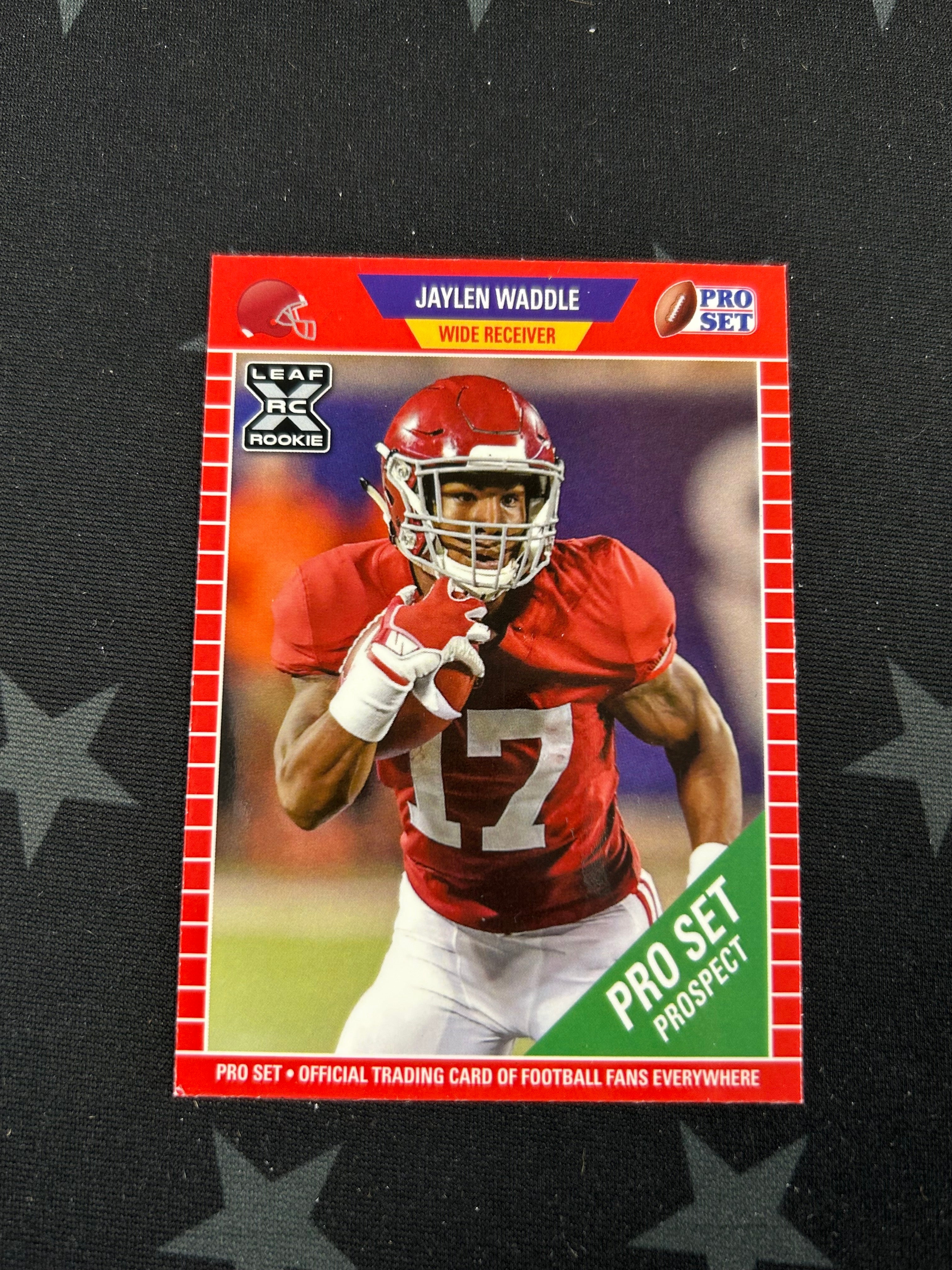 2021 Panini Leaf Pro Set Jaylen Waddle Rookie Card #PS4 - Perfect for NFL Collectors, Sports Memorabilia Fans & Fantasy Football Enthusiasts