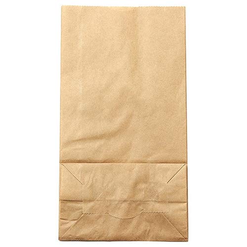 10Pcs Brown Kraft Paper Bags - Eco-Friendly Small Gift Bags for Party Favors, Wedding, Bread & Food Packaging | Perfect for Gift Wrapping, Bakery Storage & Party Decorations