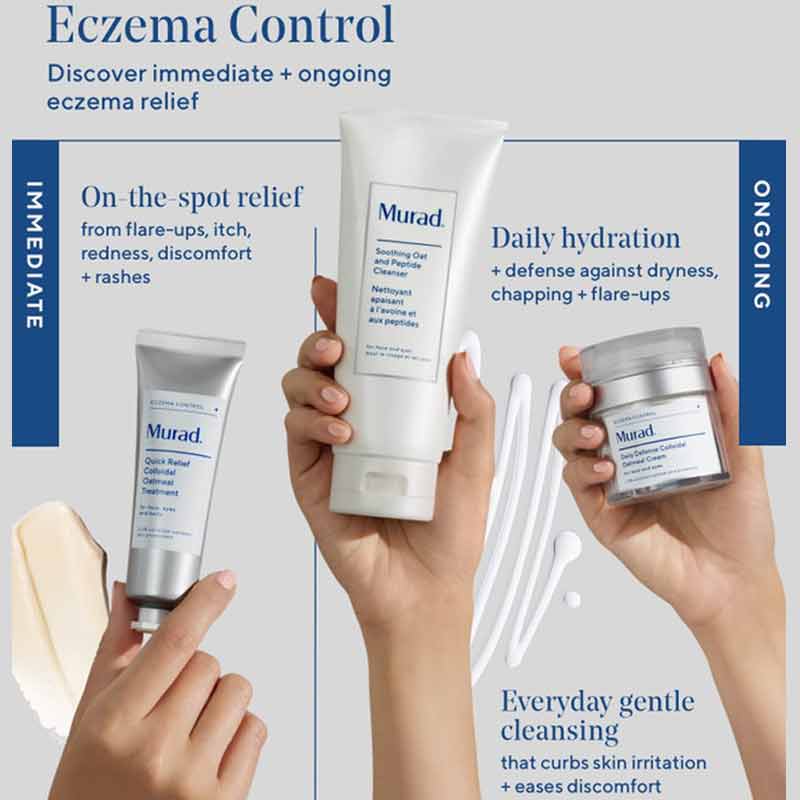 Murad Exasoothe Quick Relief Moisture Treatment for Dry, Irritated Skin - Hydrating Face Cream for Sensitive Skin Care Routine