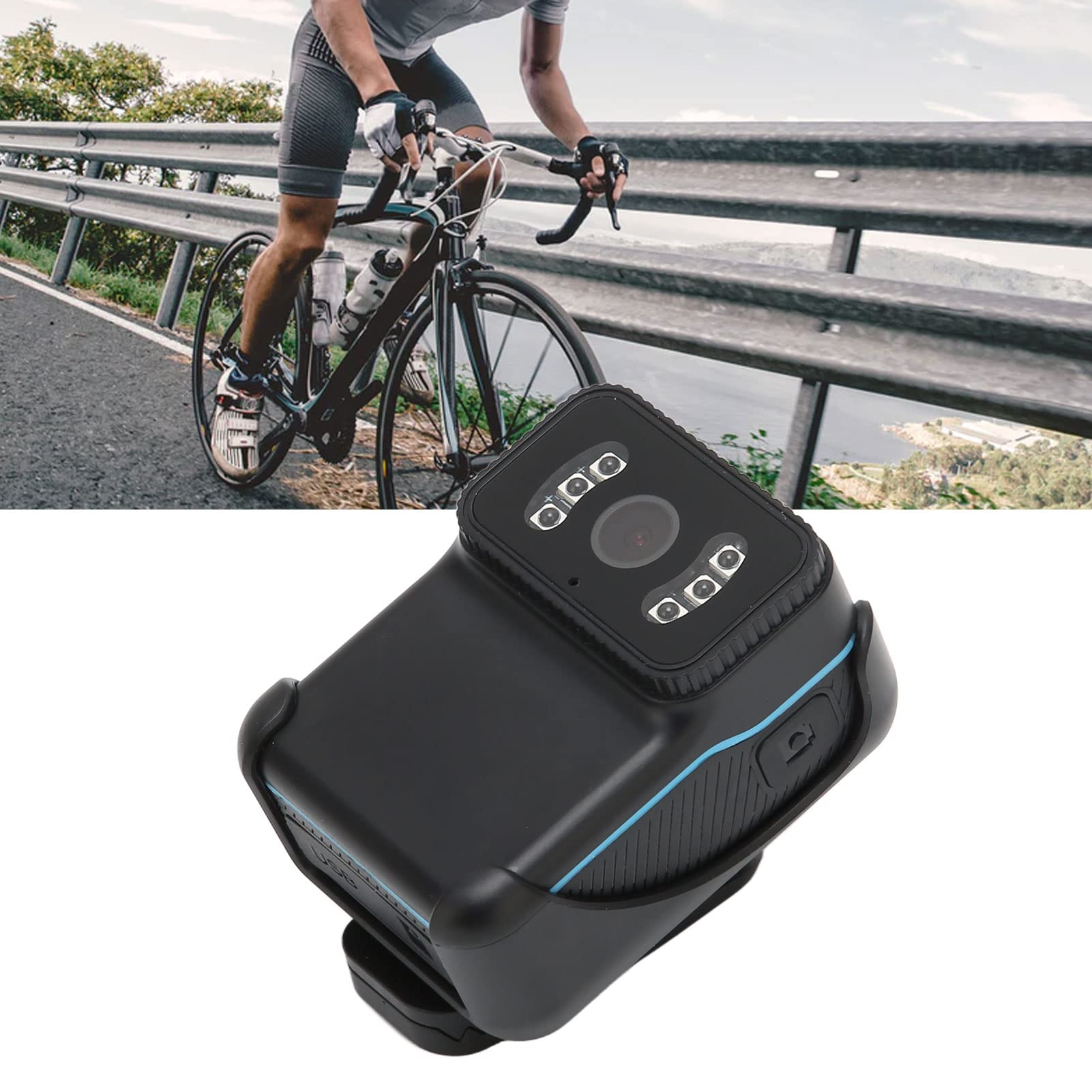 Mini Body Camera Video Recorder - HD 1080P Wearable Police Body Cam with Night Vision, WiFi Action Camera, Pocket Clip for Law Enforcement, Security Guards & Outdoor Activities | Perfect for Home Security, Evidence Recording & Night Patrols