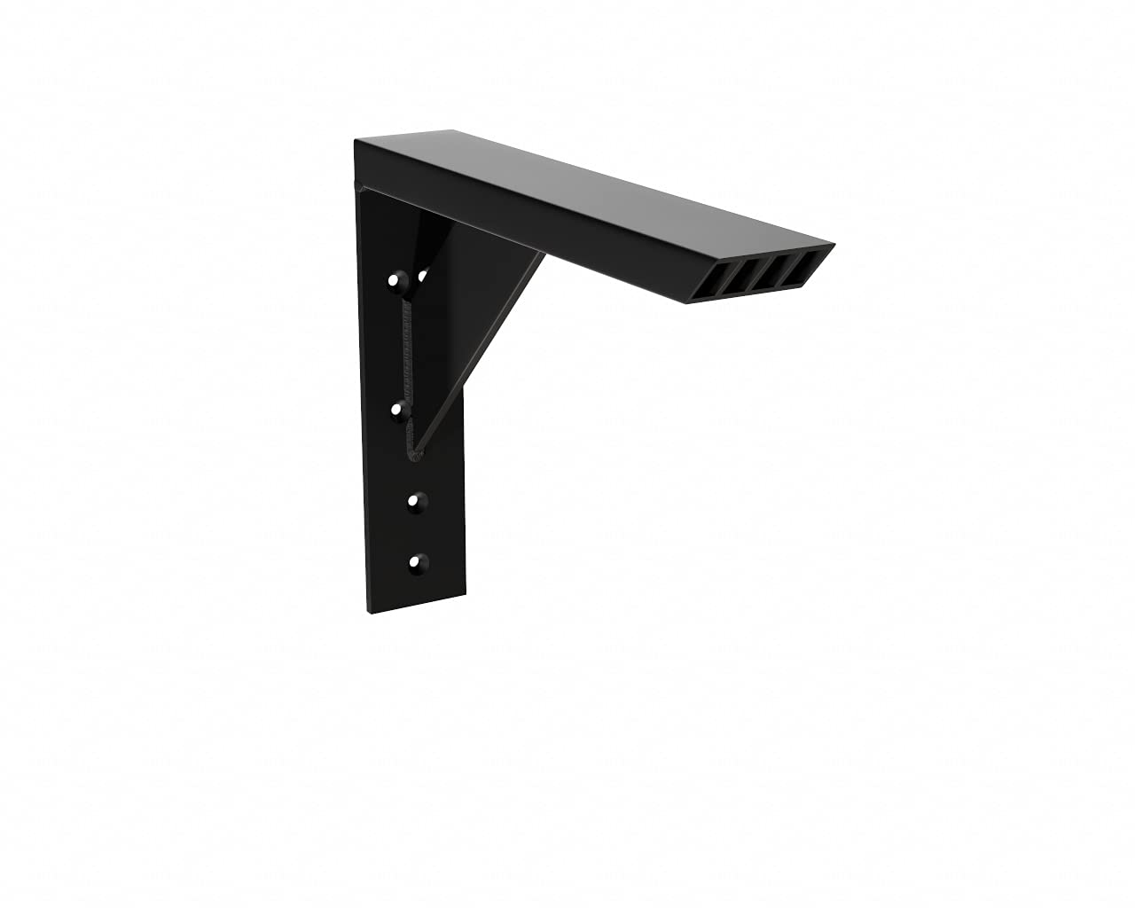 Original Granite Bracket 24x12 Inch - Heavy Duty Industrial Shelf Bracket for Floating Shelves, Wall Bookshelves | Easy Installation | Perfect for Home Decor, Kitchen Storage & Garage Organization