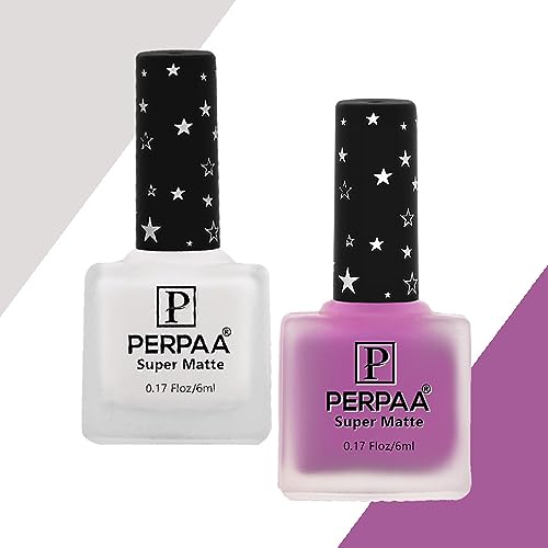 Purple & White