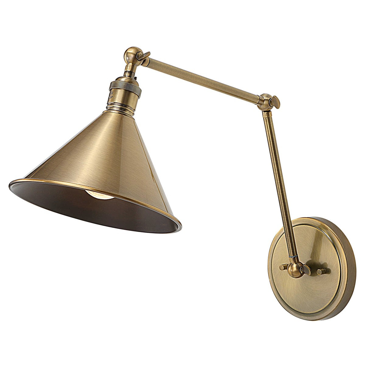 Exeter 1Lt Wall Sconce - Modern LED Light Fixture for Bedroom, Living Room & Hallway Lighting