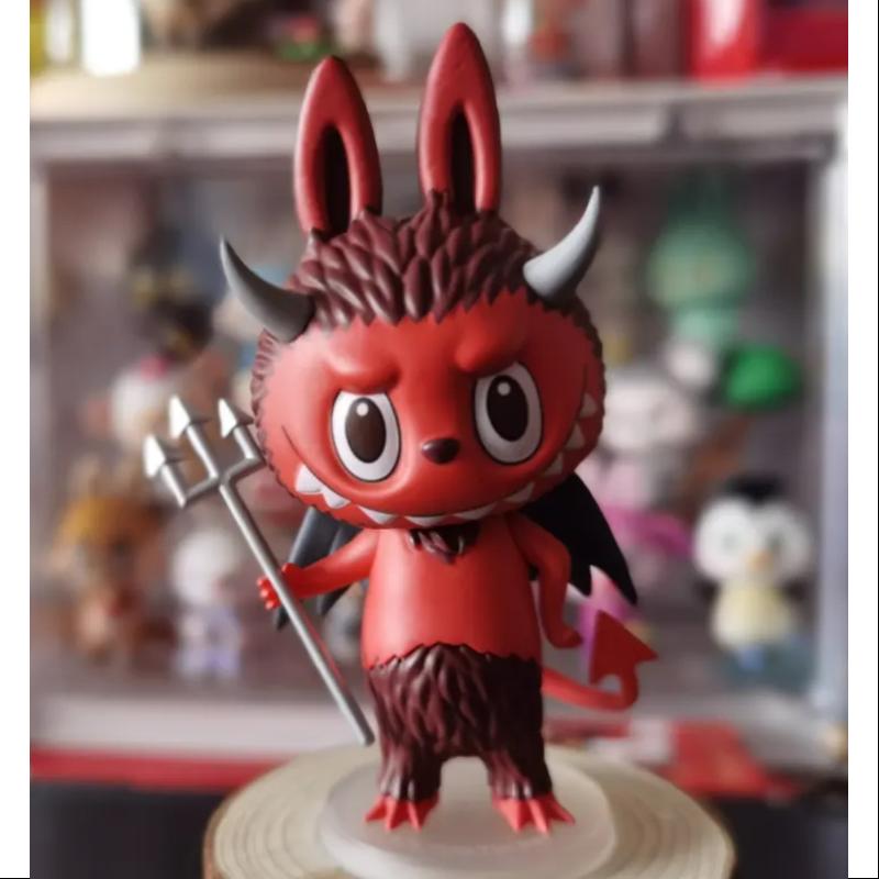 Labubu The Monsters Carnival Series Devil Action Figure - Limited Edition Collectible Toy for Display & Gifts | Perfect for Anime Fans, Home Decor, and Office Desk Showcase