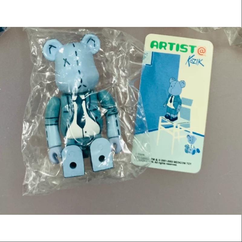 Bearbrick Series 6 ARTIST Kozik 100% Collectible Vinyl Figure - Limited Edition Art Toy for Display & Collection - Perfect for Home Decor, Office Display, and Pop Culture Enthusiasts