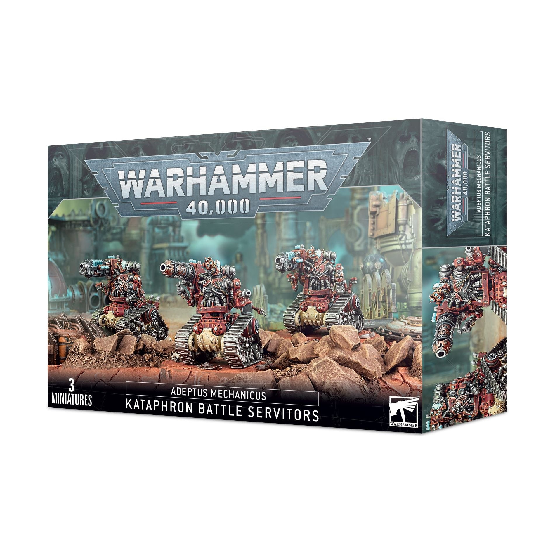 Adeptus Mechanicus Kataphron Battle Servitors - Warhammer 40K Miniatures for Tabletop Gaming & Collecting | Perfect for Wargaming Battles & Display