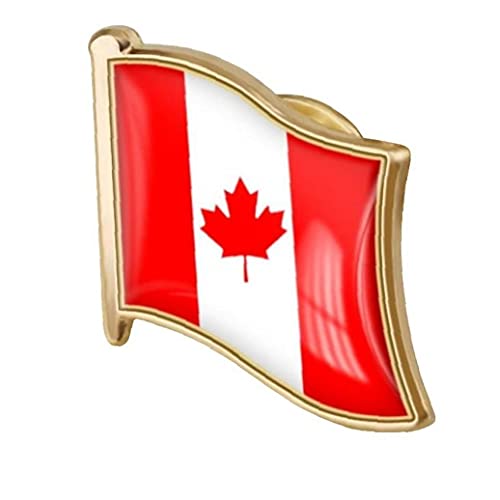 Canadian Flag Brooch