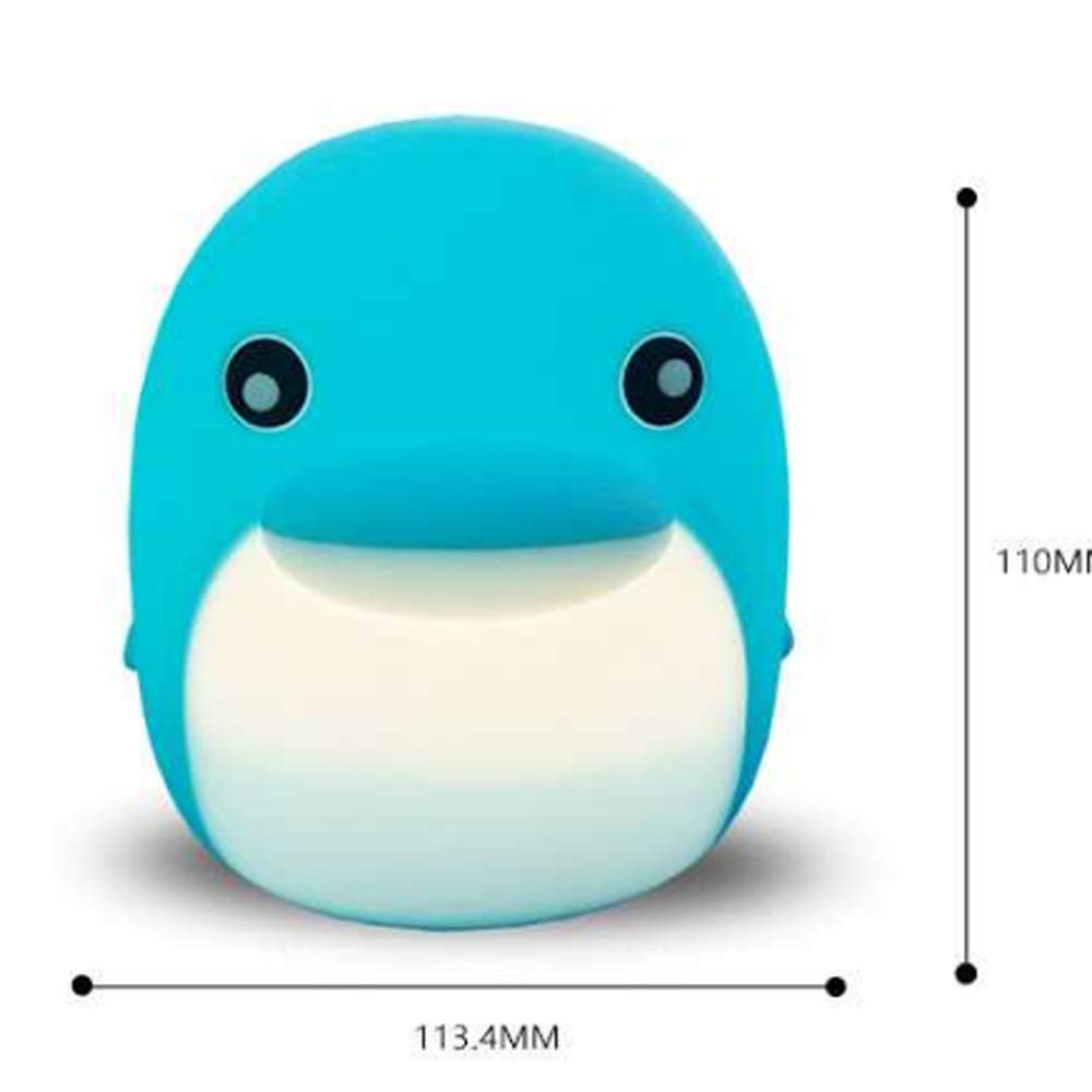 Kids LED Night Light - Soft Silicone Portable Night Lamp for Children's Room & Kindergarten | Perfect for Bedtime, Nursery, and Sleep Comfort