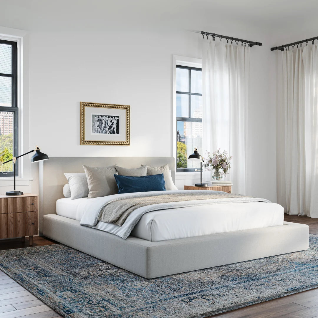 Ultra Comfort Headboard with Moon Design - Modern Bedroom Decor for Cozy Sleep & Stylish Home Interiors